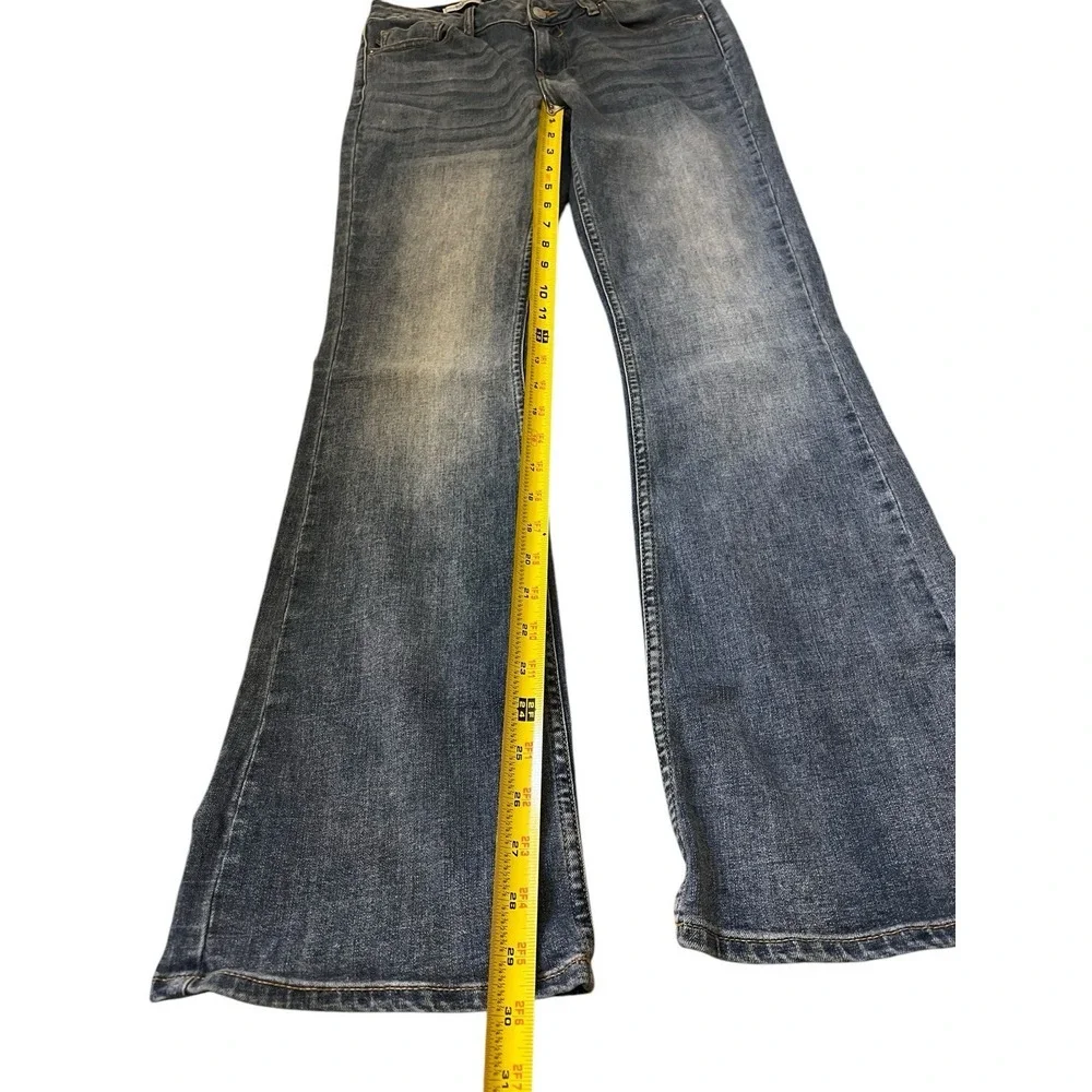 Vigoss Marley Boot Cut Size 28 Five Pocket Cotton‎ Denim Blue Jeans Women's